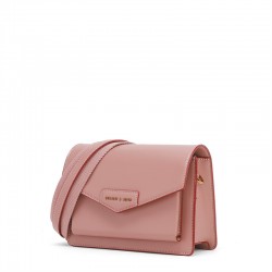 Charles Keith Messenger Bag Ladies Clamshell Messenger Bag Pink